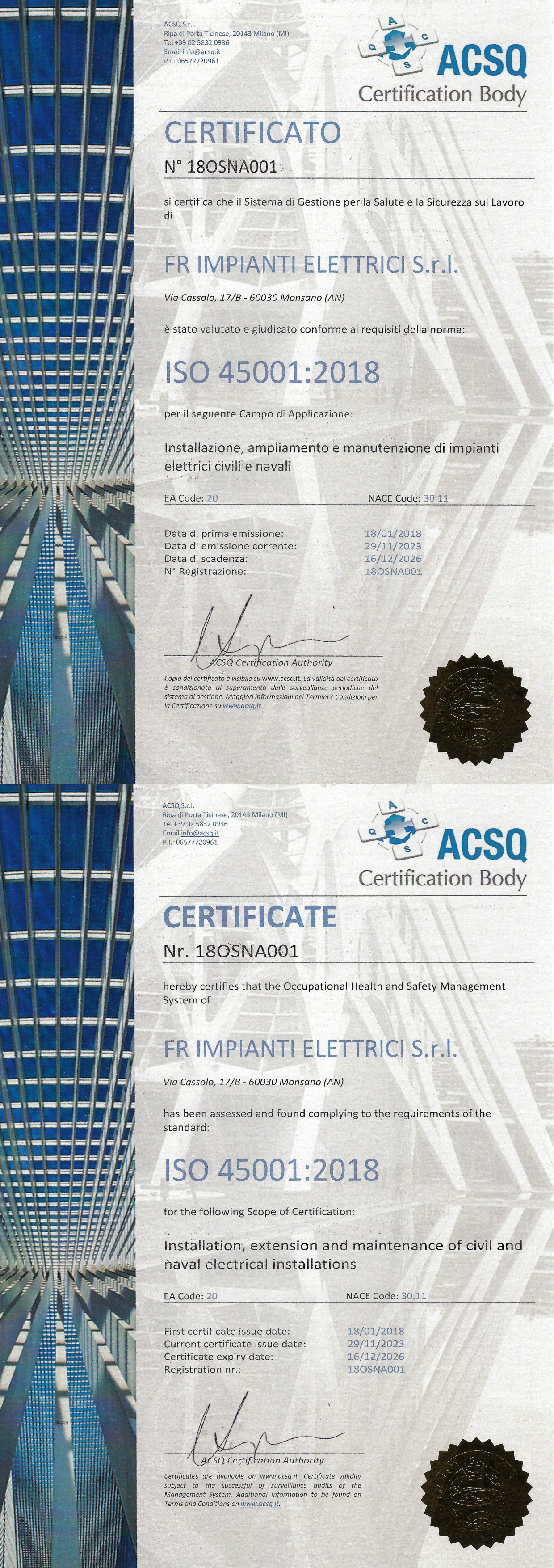 ISO 45001-2018